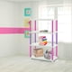 thumbnail image 5 of Estante Repisa Rack plastico 4 Niveles 61x30x129cm Rimax fucsia Tamaño Único, 5 of 5