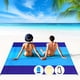 thumbnail image 2 of Brighten Up Your Summer with a 4-7 Adults Oversized Lightweight Beach Blanket!, 2 of 5