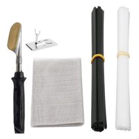 Ioensy - Soldador Eléctrico De Punta Plana, Soldador De Soldadura, Grapadora Caliente De 60W