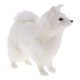 thumbnail image 3 of Figuras De Modelo Animal De Perro De Piel Sintética Blanca Realista Decoración Del Hogar, 3 of 5