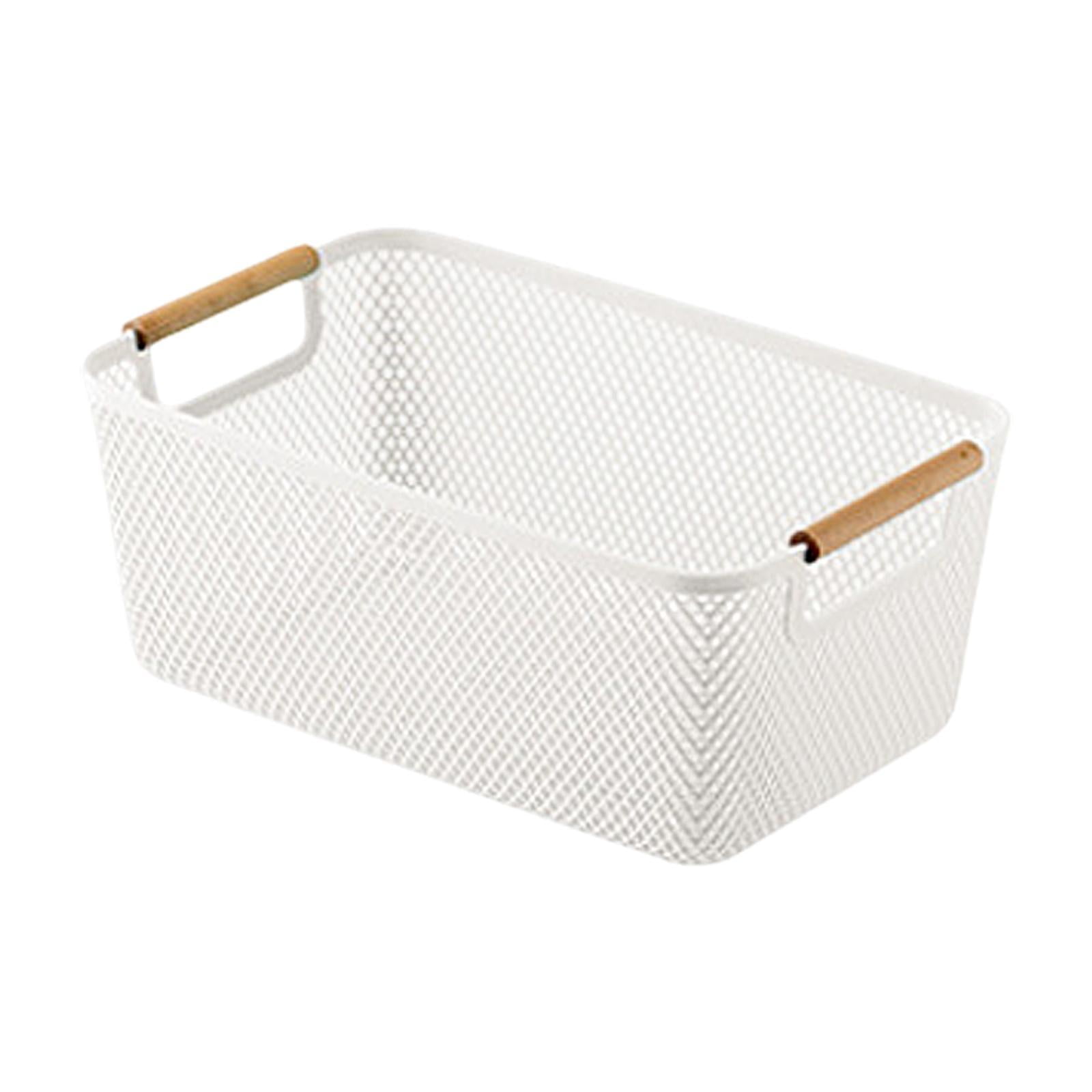 Magideal - Canasta De Almacenamiento Tablero Organizador Bin Tolder Decoración Del Juguete Cesta De Decoración Reutilizable Con Varios Neumáticos En Varias Ocasi Blanco