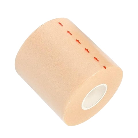 Magideal - Envoltura De Vendaje , Envoltura Autoadherente, Flexible, Cinta De Envoltura De Tobillo De Muñeca Cinta Atlética Autoadhesiva Transpirable Pa , 7Cm Ancho Marrón