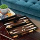 thumbnail image 2 of Set de Backgammon Bey‑Berk Leo 46 cm, tablero de madera lacada, 2 of 5