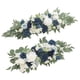 thumbnail image 5 of 2 uds., de mesa Floral Artificial, centro de mesa, guirnalda, guirnalda colgante, arco de boda, flores para jardín, decoración del banquete de Azul, 5 of 5