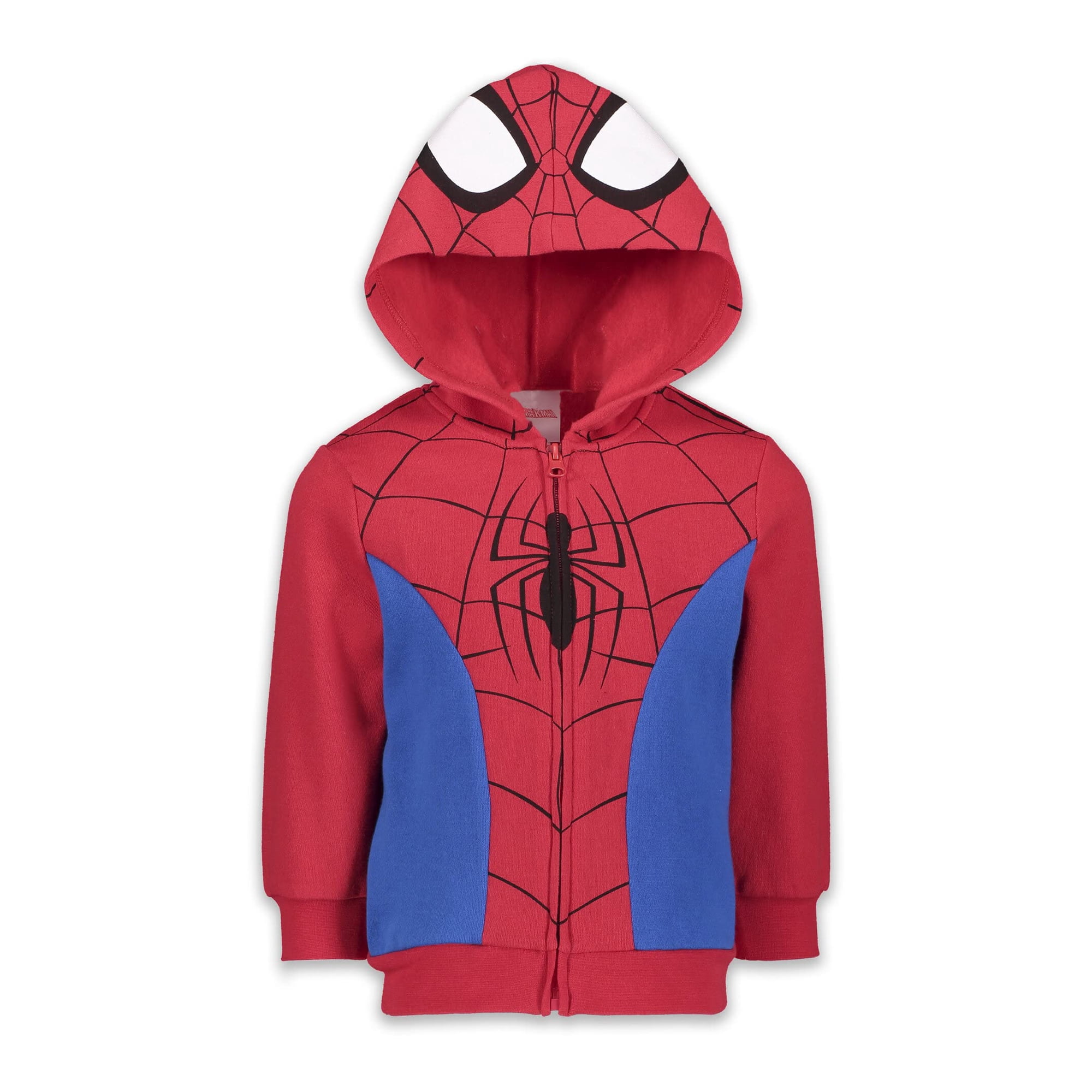 Sudadera Con Capucha De Polar Con Cierre Para Niños Pequeños Marvel Spider-man 4t