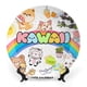 thumbnail image 1 of Kawaii Plato decorativo de porcelana fina (bone china), plato decorativo de cerámica para hogar, oficina, soporte de pared, platos decorativos para dormitorio - 6 pulgadas (15 cm), 1 of 6