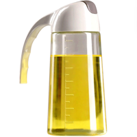 Genérico - Dispensador De Aceite Y Vinagre De Vidrio 630 Ml Antigoteo