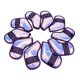 thumbnail image 3 of Cubiertas Para La Cabeza Del Club De 10 Piezas Con Bordado De Números, Cubierta Para La Cabeza De Hierro De Golf, Púrpura, 3 of 5