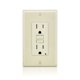 thumbnail image 2 of Enchufe eléctrico Leviton GFTR1-3T 15A Smart GFCI, paquete de 3, 2 of 4