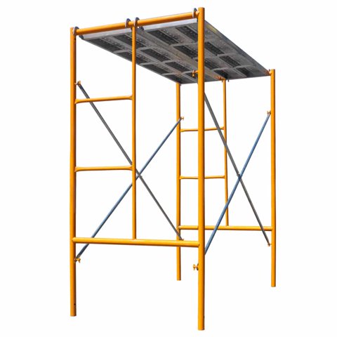 Bryo - Andamio Estándar Con 2 Tablones Doble Ancho 43 Cm