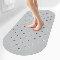 Alfombrilla De Bañera Selfsuite De Goma Antideslizante Con Ventosas, 99 X 41 Cm