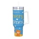 thumbnail image 2 of Rimas Infantiles Vaso aislado de acero inoxidable con asa, diseño temático, regalo para familia, amigos y fans; incluye pajita y encaja en el portavasos estándar, 40 oz, 2 of 6