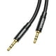 thumbnail image 1 of Cable Audio Auxiliar Jack 3.5mm M/M Trenzado 1m Negro Ugreen Av112, 1 of 3
