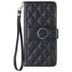 thumbnail image 1 of Funda Acolchada con Anilla y Correa para Samsung Galaxy S21 FE Slots para Tarjetas Negro, 1 of 5