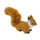 thumbnail image 1 of Adorno de Ardilla de Peluche, Decoración Navideña, Color Marrón, 1 of 3