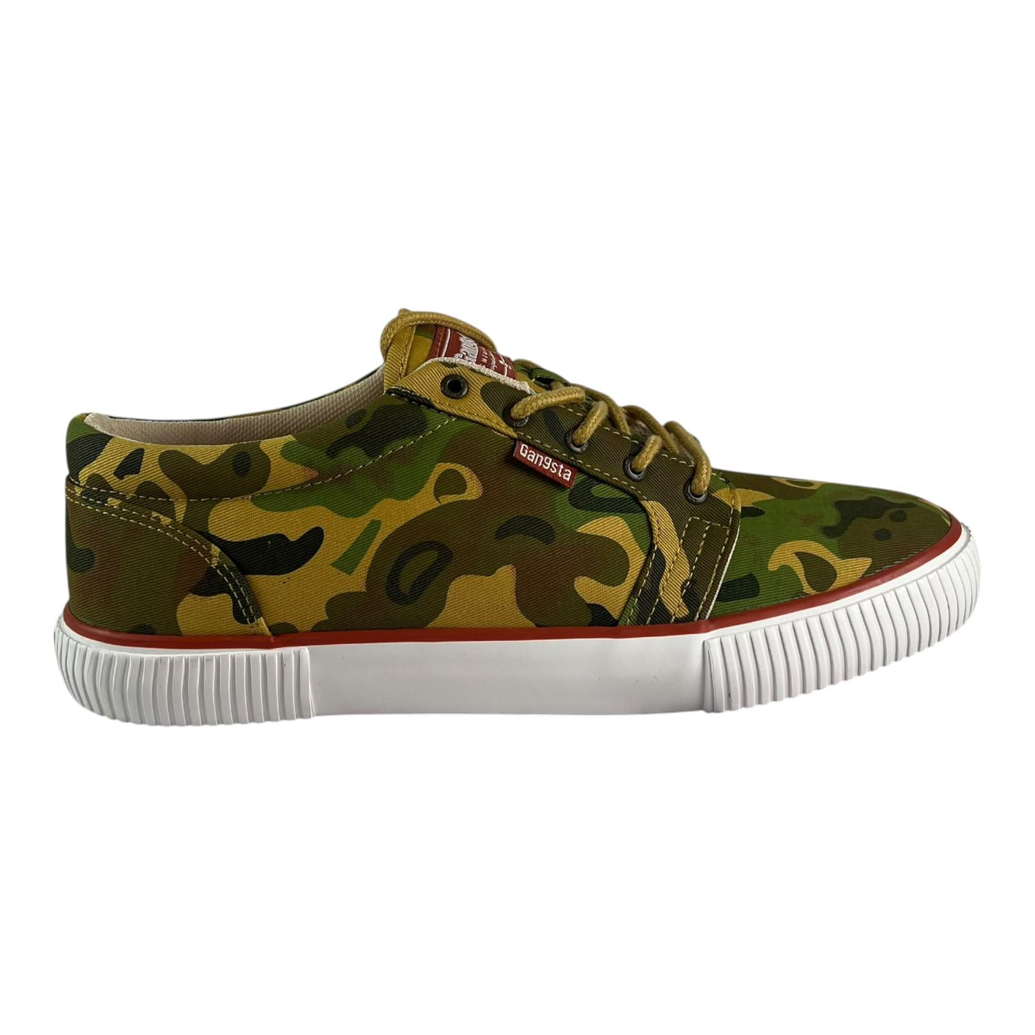 Zapatilla Urbana Gangsta Base 2 Verde Camo Hombre Verde 8