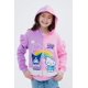 thumbnail image 4 of Sudadera con capucha Hello Kitty para niñas 7‑8 años, rosa, ciruela y con purpurina, 4 of 6