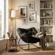thumbnail image 5 of Sillon Mecedor Silla Mecedora Sitial Moderna Talla Xxl Negro Liso, 5 of 8