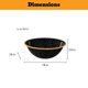 thumbnail image 5 of Granite Ware Juego de 12 Piezas para Exterior, Acero Esmaltado, Ideal para Camping y Picnic - Negro Moteado con Borde de Color, 5 of 7