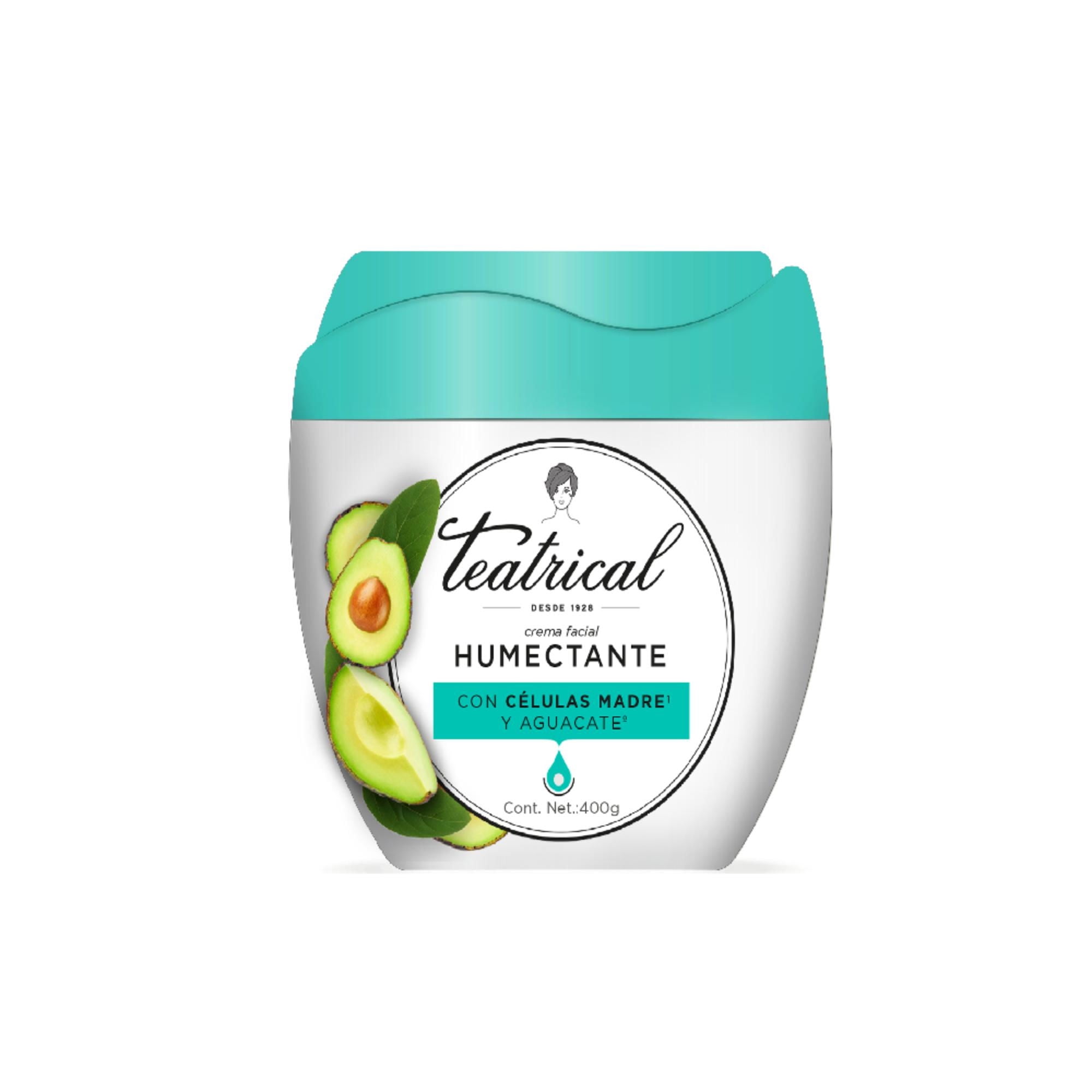 Crema Facial Humectante 400 g Teatrical