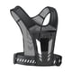 thumbnail image 4 of Correr Chaleco Con Tiras Reflectantes Bolsa De Cofre Soporte De Teléfono De Cofre Para Entrenamiento Negro, 4 of 5