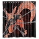 thumbnail image 1 of Cortina de ducha de Naruto One Tail Naruto Shippuuden, juego de cortina de baño con ganchos, tamaño 66 x 72 pulgadas, 1 of 3