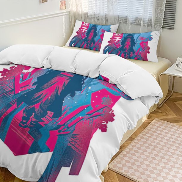 Demon Blade 3-Piece Twin Bed Set Fade-Resistant Microfiber