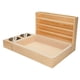 thumbnail image 4 of Estación de alimentación de heno de madera con caja de arena para gatos, estación de alimentación, pesebre, heno al aire libre, suministros para masco, 4 of 5