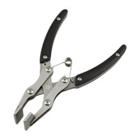 Magideal - Pinza Plana Herramienta Para Aplanar Borde De Cuero Pinzas Portátiles Abrazadera Ergonómica Resistente Adecuada Para Proyectos De Artesanía Fabricació Mandíbula Máxima 12 Mm