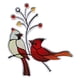 thumbnail image 3 of Elegante pájaro teñido Ventana Colgantes Prisma Pájaros de cristal Colectores de terre Colgante Acrílico Pájaros Decoración de pared para rama Oficina , D D, 3 of 5