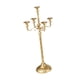 thumbnail image 3 of Candelabro De 5 Ramas Candelabro Para Salón Elegante Dorado 23x63cm, 3 of 5