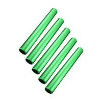 Magideal - 5Pcs Relay Relay Batones Running Race Sticks Reutilizable Nonslip 29Cm Suministro Herramientas De Entrenamiento De Bastones De Atletismo Para Práctica Verde