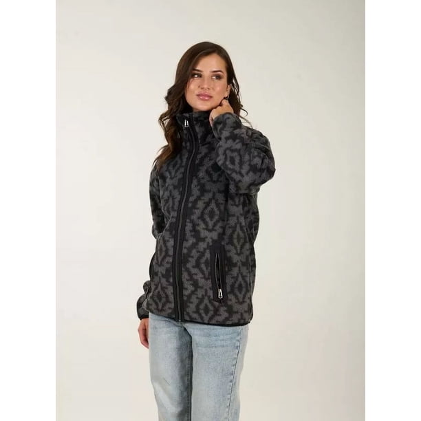 POLERON MUJER MICROPOLAR ETNICO SHERPA UW8745 - POLEMIC