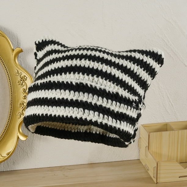 Adorable Cat Ear Beanie Hat - Perfect Gift for Her This Christmas, Valentine's Day & More!