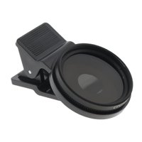 Magideal - Filtro De Lente De Cámara De Teléfono Inteligente Cpl, Rosca De 37Mm, Lente Polarizada, Accesorios Circulares, Universal Desmontable Con Clip Estilo A
