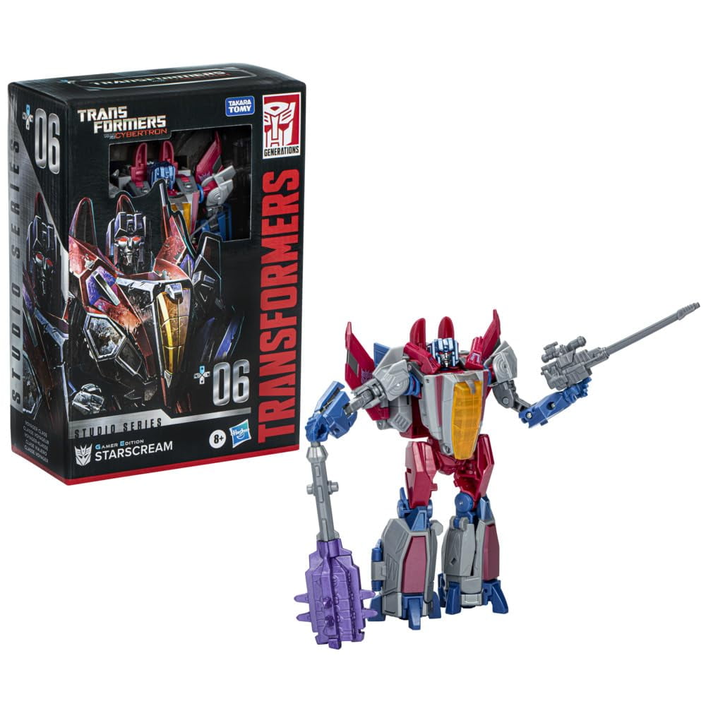 Figura De Acción Transformers Studio Series Voyager Starscream