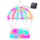 thumbnail image 1 of Colgante Led Feliz Navidad Multicolor Solar Navideño 65cm, 1 of 7