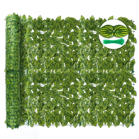 Panel de Valla QIAOKAIYAN 356 cm × 152 cm Hiedra Artificial