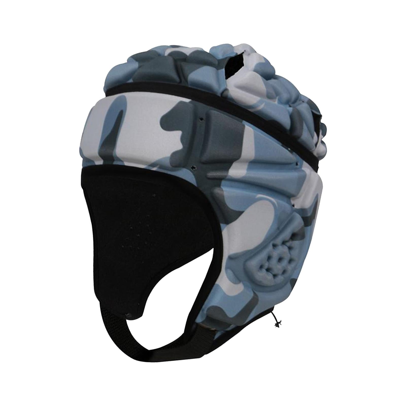 Magideal - Casco De Rugby, Gorra Protectora, Accesorios, Equipo De Protección, Casco De Rugby Ajustable, Protector De Cabeza De Rugby Para Lanzador, Béisbol Depo Camuflaje Colorido