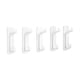 thumbnail image 1 of 5 Ganchos De Pared Multifuncionales Para Baño, Cocina, Entrada, Uso Doméstico, Color Blanco, 1 of 5