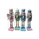thumbnail image 3 of Cascanueces De Navidad Colorres Pasteles De 38cm celeste., 3 of 3