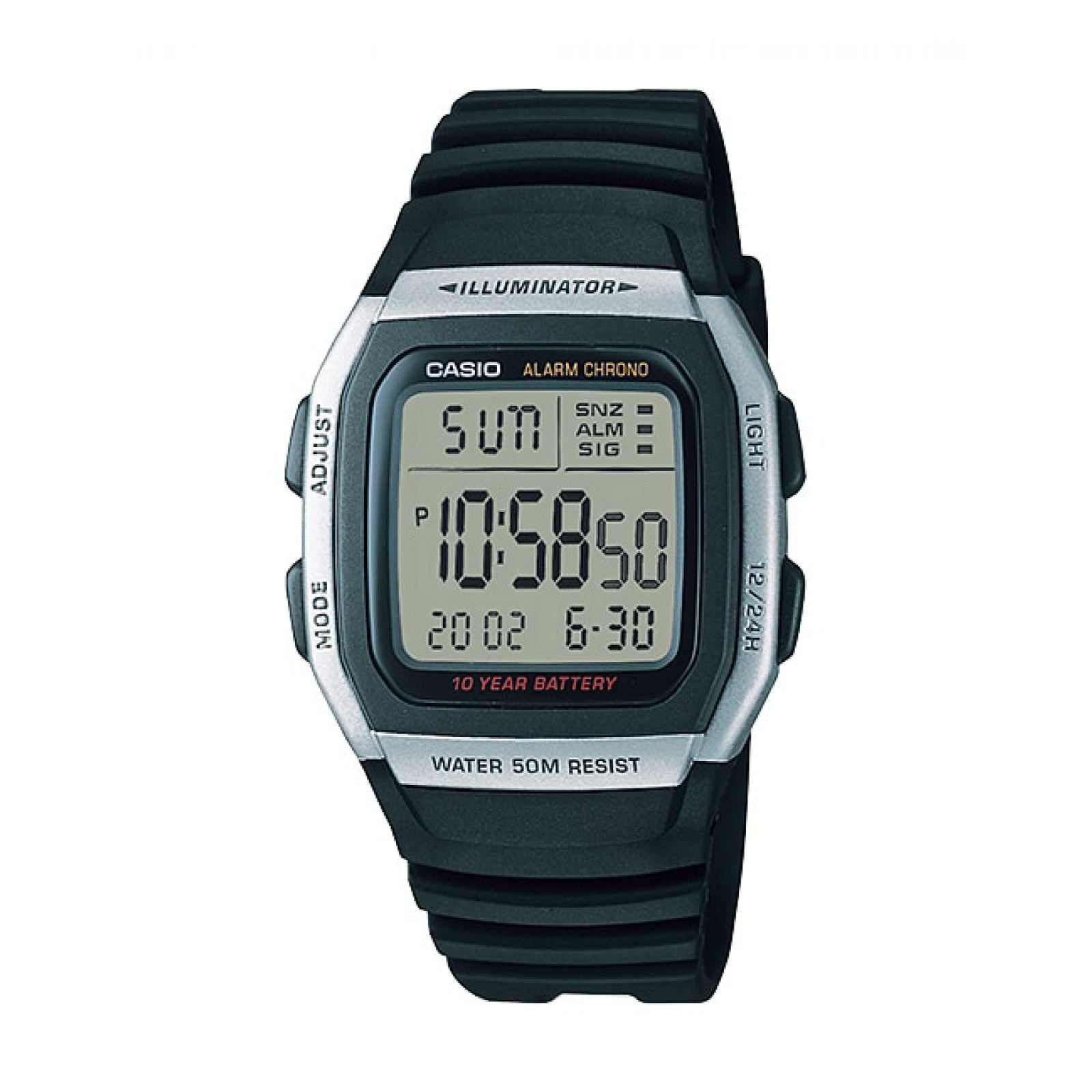 Reloj Casio W-96h-1av Digital Quartz Hombre