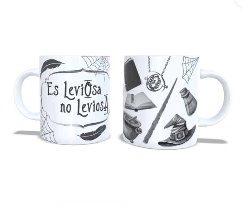 Arumistorechile - Tazon Taza Colección Harry Potter Leviosa