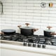 thumbnail image 2 of Batería Cocina Oregon 5pzs + Set 12 Utensilios Negro, 2 of 8