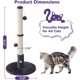 thumbnail image 2 of Rascador para Gatos Woochpet C027 33.5in Sisal, 2 of 3