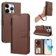 thumbnail image 1 of Funda con Billetera para [iPhone 15 Pro] con Bolsillo Zipper y Tarjetero Marrón, 1 of 6