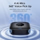 thumbnail image 2 of Altavoz para conferencias EMEET M0 Plus, 4 micrófonos AI, voz de 360°, 2 of 8