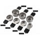 thumbnail image 2 of Turewin Juego de Medición Magnético de 16 Piezas – Tazas y Cucharas de Acero Inoxidable, 2 of 8