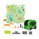 thumbnail image 4 of Los Niños Entrenan A Los Juguetes De La Pista Montessori Puzzle Track Car Play Set Con El Tema Del Dinosaurio De Los Vehículos 4pcs, 4 of 5