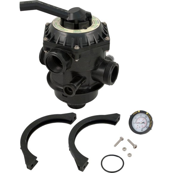 Válvula Pentair 262506 de 1.5 pulgadas, estilo abrazadera de 6 vías